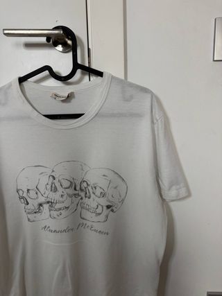 Alexander McQueen Camiseta Calaveras Talla S
