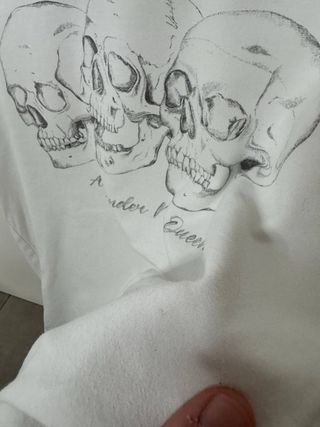 Alexander McQueen Camiseta Calaveras Talla S