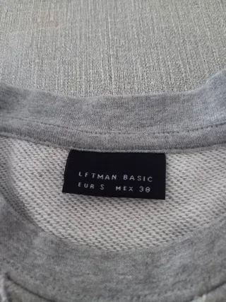 Sudadera ULTIMAX BASIC gris talla M