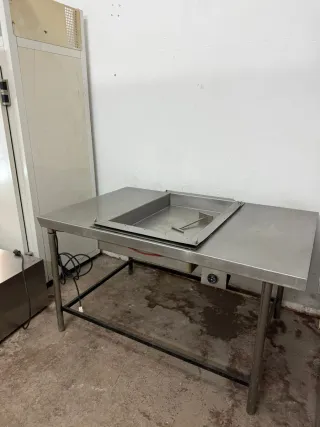 Mesa Baño María Caliente Acero Inoxidable