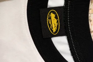 Camiseta Corteiz manga larga negra y blanca