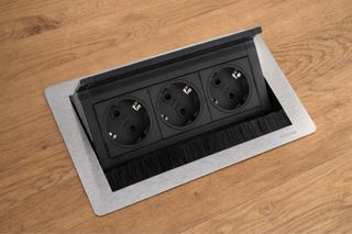 EVOLINE Flip Top Modulo Presa 3 Prese