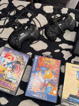 Console Sega Mega Drive 16-BIT Nero