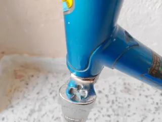 Cuadro de Bicicleta Macario Azul