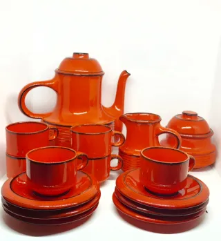 Juego de café vintage