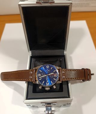 Reloj TW Steel Maverick MS104 Cronógrafo Azul