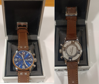 Reloj TW Steel Maverick MS104 Cronógrafo Azul