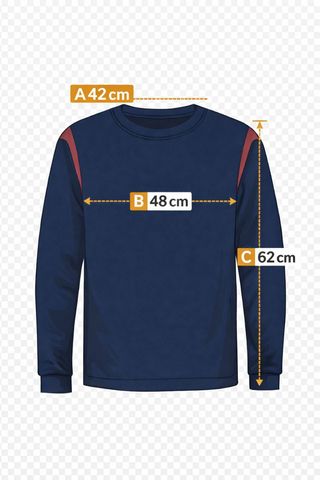 Felpa Nike Vintage Reworked Blu Navy L