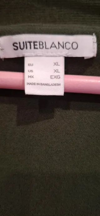 Cárdigan verde de Blanco