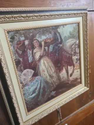 Cuadro Fallera Valenciana