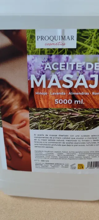 Profesional titulada en quiromasaje