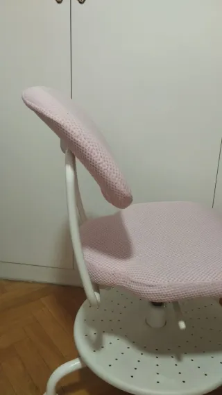 Silla infantil escritorio rosa