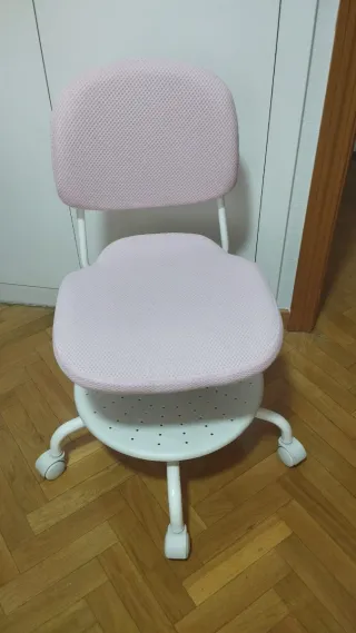 Silla infantil escritorio rosa