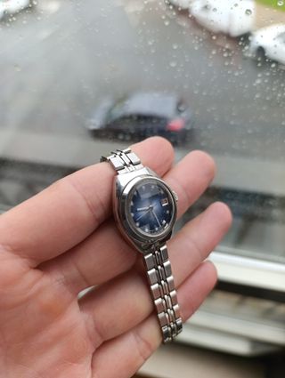 Reloj Seiko Automático Azul LEER