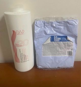 Agua Oxigenada DAP 20 Vol. y Decolorante