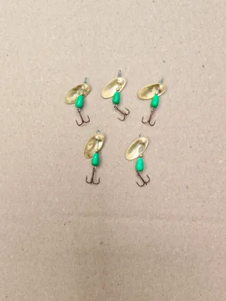 5 pezzi cucchiaini da pesca Martin misura 1