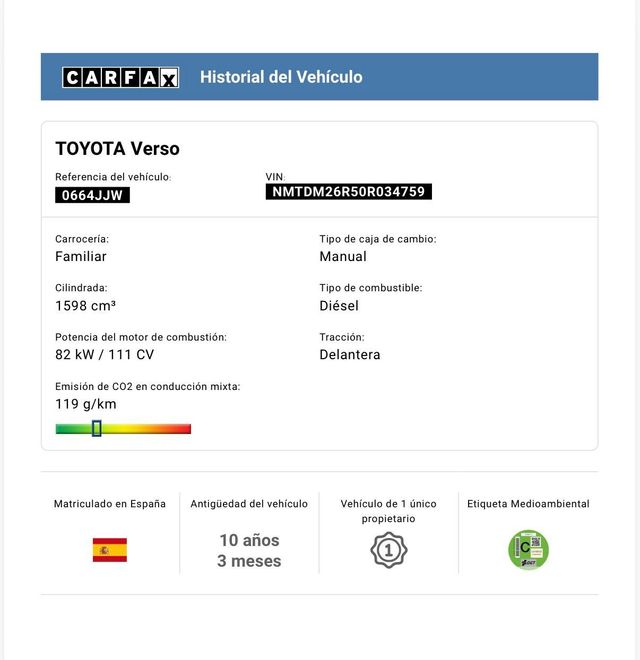 Toyota Verso 115D Advance 5pl.