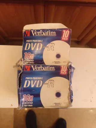 Verbatim DVD-R 10 Pack Photo Printable 16x