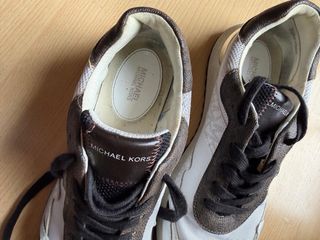 Zapatillas Michael Kors Mujer Blancas y Marrones