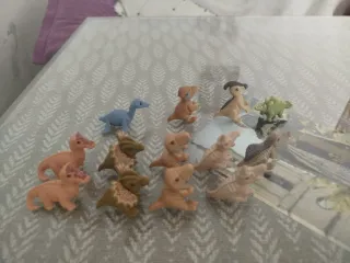 Lote de muñecos dinosaurios