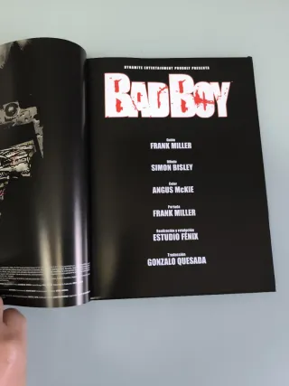 comic Bad boy de Frank Miller