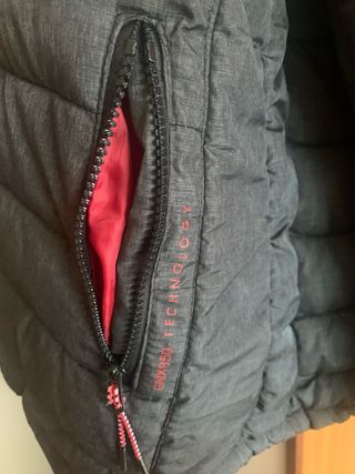 Abrigo mujer Geographical Norway gris nuevo