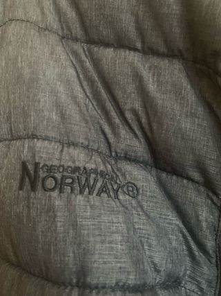Abrigo mujer Geographical Norway gris nuevo