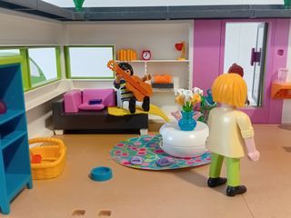 Playmobil Casa Moderna con Coche y Barco