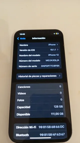 iPhone 12 Nero