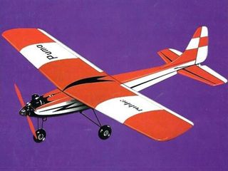 PLANO EN PAPEL DE AVION PUMA DE ROBBE