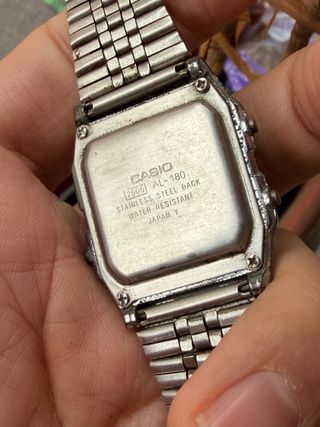 Casio AL-180 Reloj Digital Plata