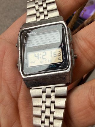 Casio AL-180 Reloj Digital Plata