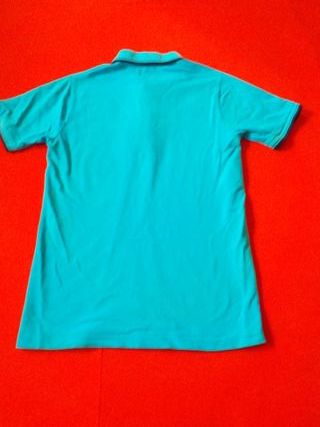 Polo Lacoste Azul turquesa Talla M