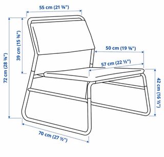 2 Poltrone Ikea LINNEBACK Verde