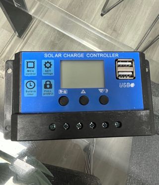 Controlador Carga Solar USB