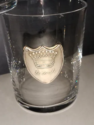 6 Bicchieri di Cristallo Scudi Parigi 1960