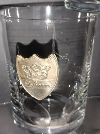 6 Bicchieri di Cristallo Scudi Parigi 1960