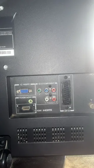 Televisión Toshiba Negra para Juegos