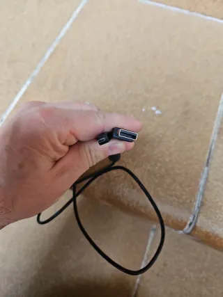 Cable Micro USB a USB Negro