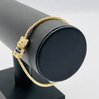 Pulsera Rivière Oso Azul 18k