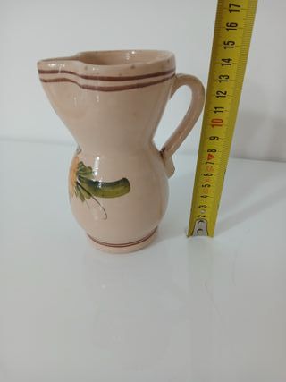 Brocca Caraffa Terracotta Pugliese 15cm Vintage