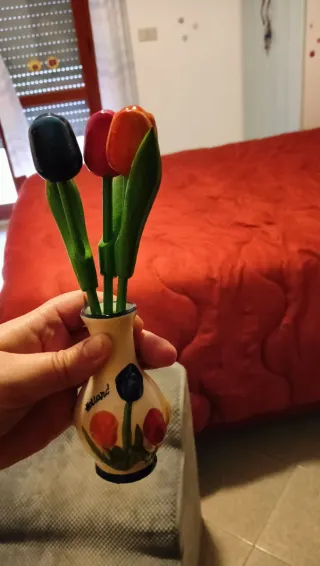 Vasetto Holland con Tulipani