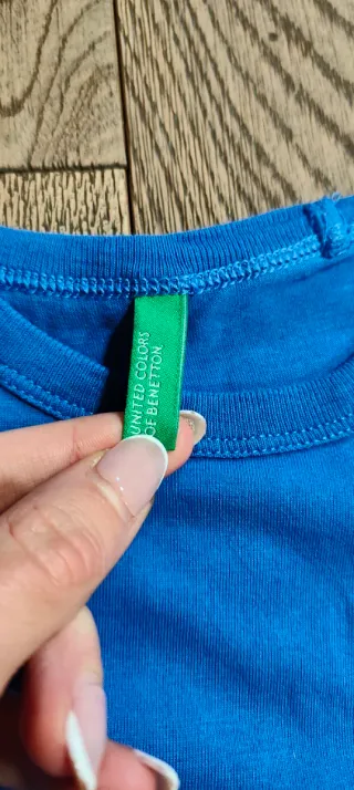 Due magliette a manica lunga bambino Benetton