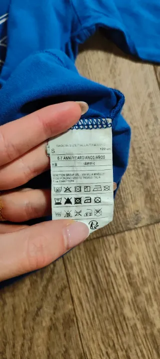 Due magliette a manica lunga bambino Benetton