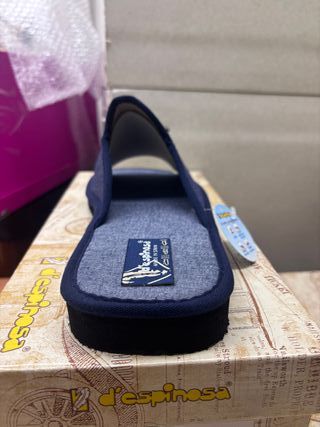 Zapatillas caballero Espinosa azul jeans