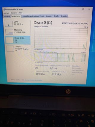 Computer portatile HP con custodia e accessori