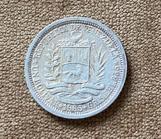 Bolívar Plata Ley 835 - 5g
