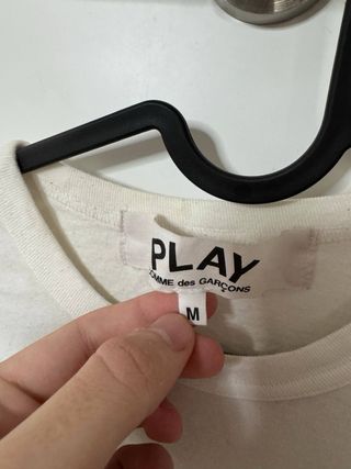Camiseta Comme Des Garçons PLAY Corazón Talla M