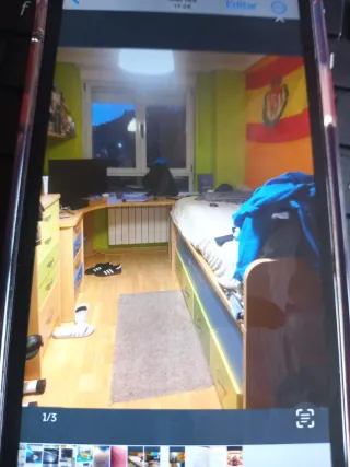 Dormitorio juvenil con cajones