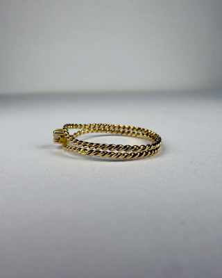 Anillo Oro 18k con Diamante 0.06ct